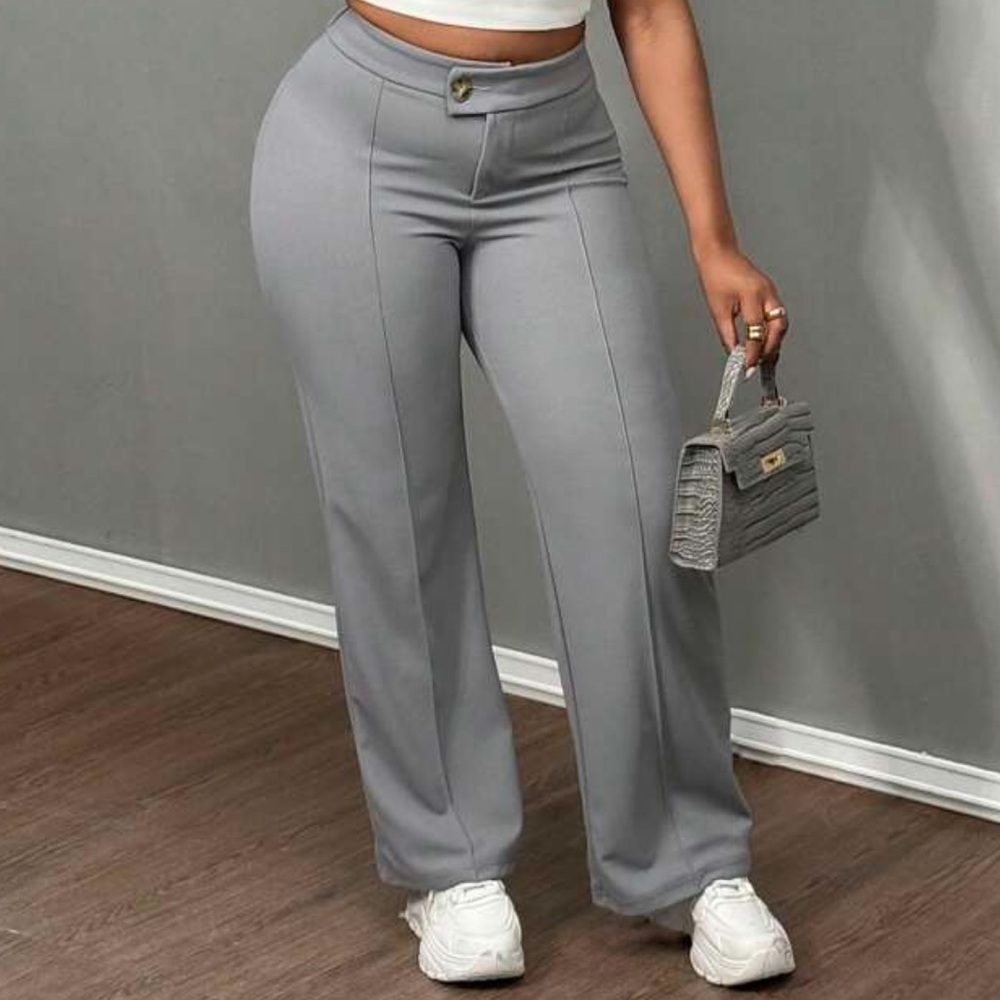 Gray Women's Pants